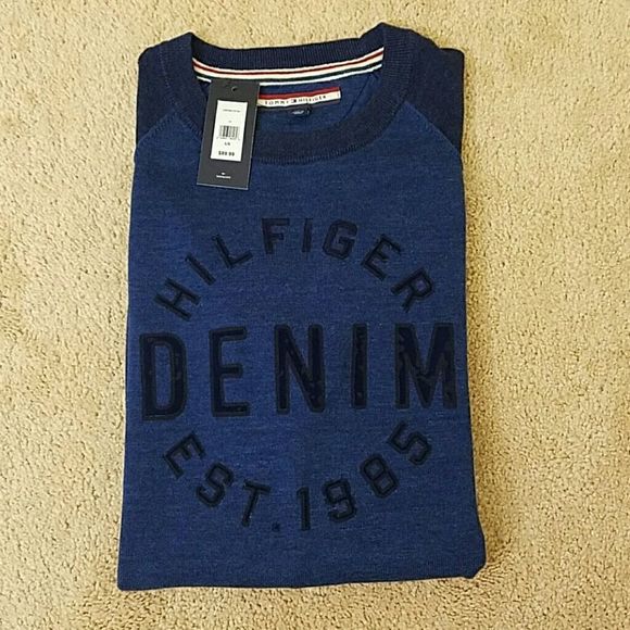 Tommy Hilfiger crew neck sweater - Picture 1 of 4